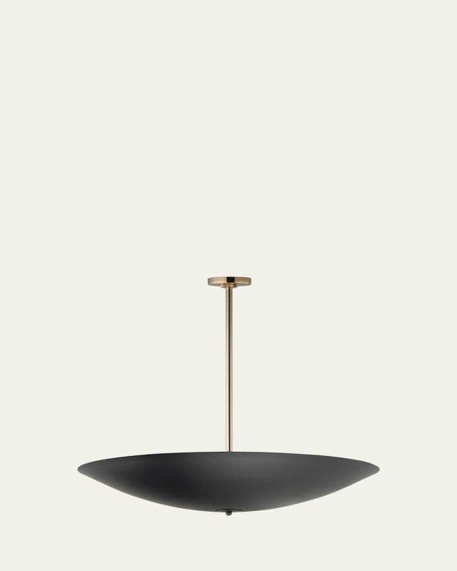 Vesta 36" Black LED Pendant